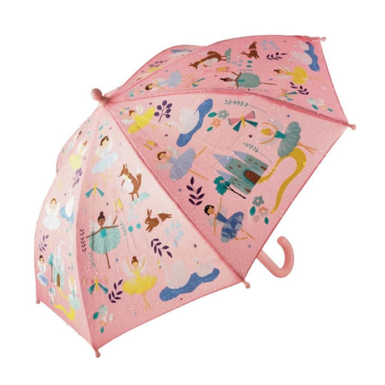 Enchanted Color Changing Pink Umbrella by Floss & Rock