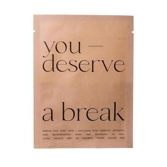 Korean Sheet Mask - You Deserve A Break by Lucky Owl