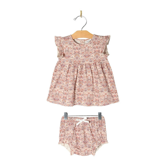 Flutter Tunic Set - Spring Bouquet by City Mouse