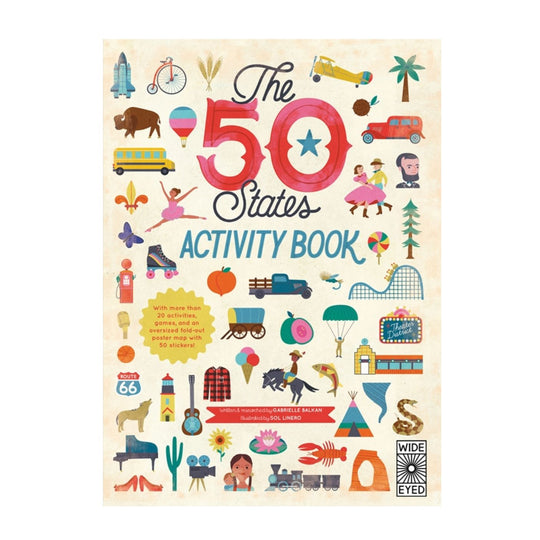 The 50 States: Activity Book