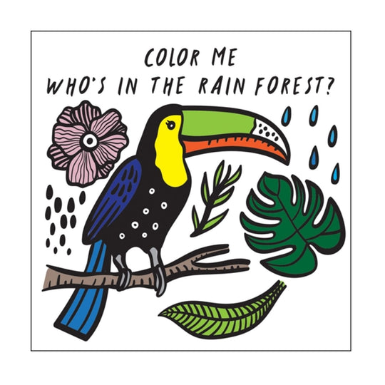 Color Me - Who's In the Rain Forest - Bath Book