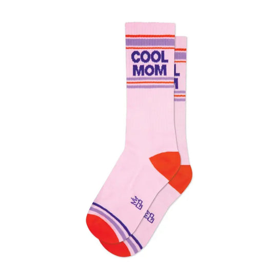 Cool Mom Gym Crew Socks by Gumball Poodle