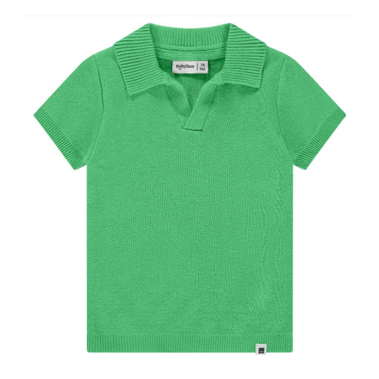 Baby Polo Shirt - Frog Green by Babyface
