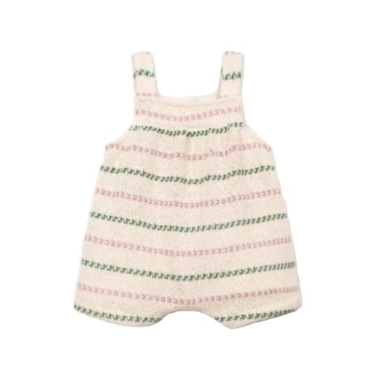 Printed Jersey Jumpsuit - Pink Stripes by Play Up