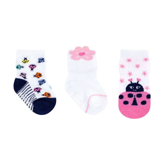 Little Lady 3-Pack Baby Socks by Robeez