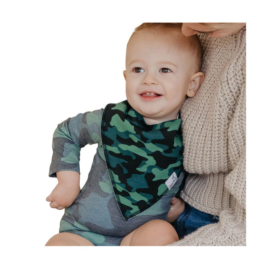 Single Bandana Bib - Hunter by Copper Pearl