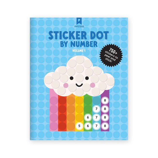Sticker Dot By Numbers Volume 1 by Pipsticks