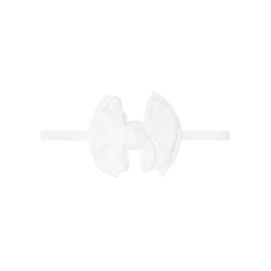 Baby Fab Skinny Headband - White by Baby Bling
