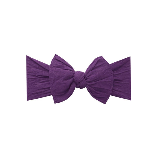 Knot Headband - Plum by Baby Bling