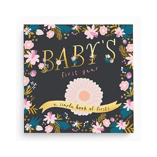 Golden Blossom Memory Baby Book by Lucy Darling