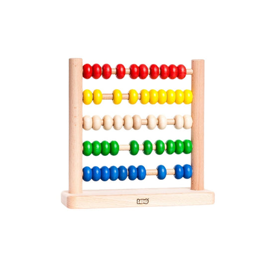 Bajo Abacus 50 Wooden Toy by Little Poland Gallery