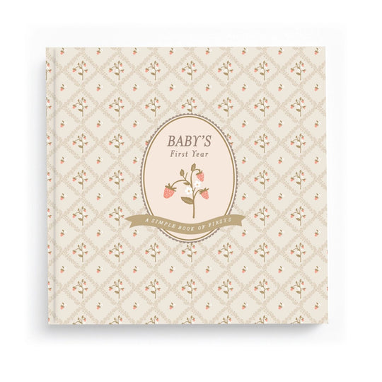 Cottage Garden Baby Memory Book by Lucy Darling