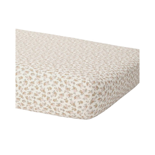 Bamboo Crib Sheet - Wildflower by Quincy Mae