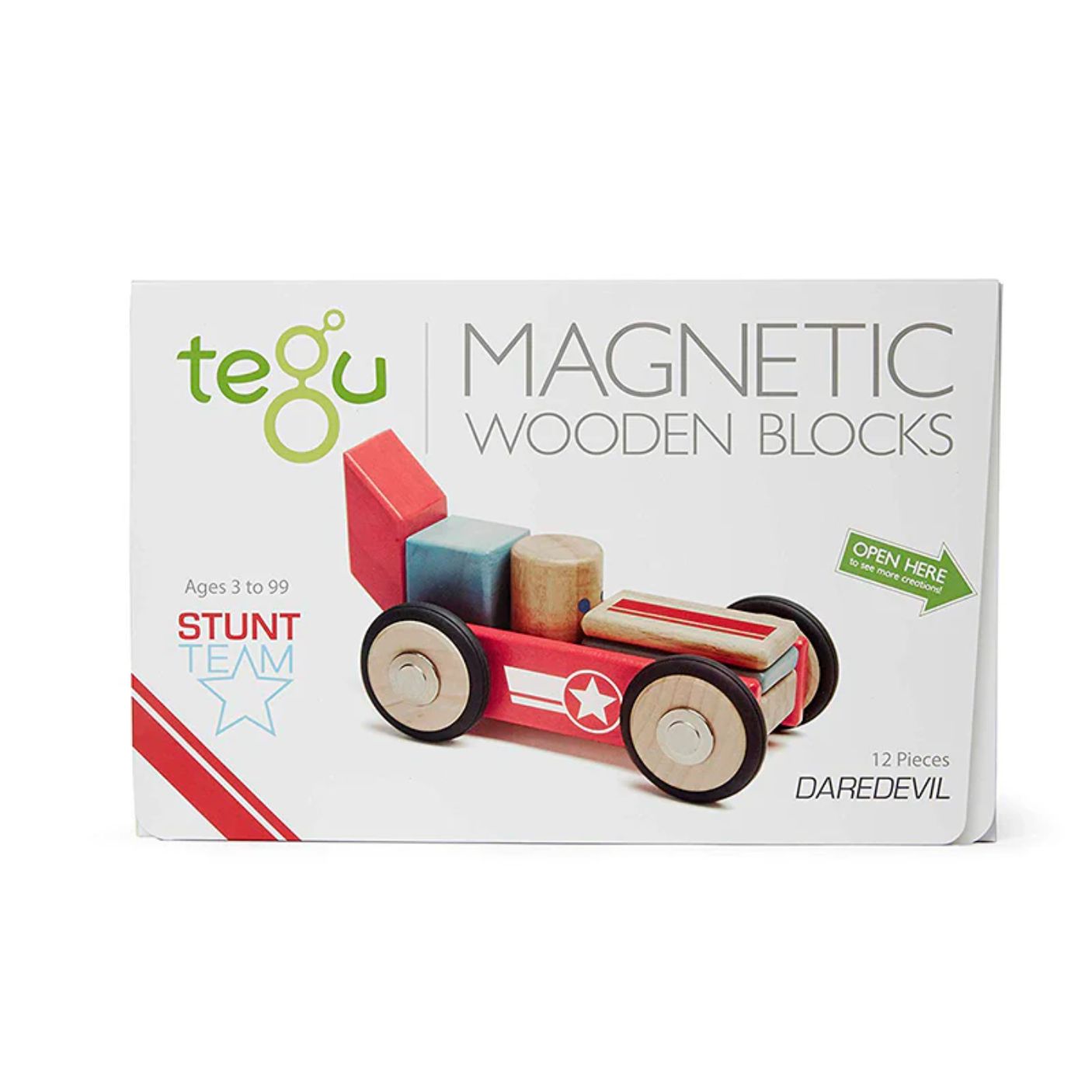 Daredevil Magnetic Block Set by Tegu – Pacifier Kids Boutique