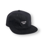 Black cap with 'SOCCER DAD' text on a white background