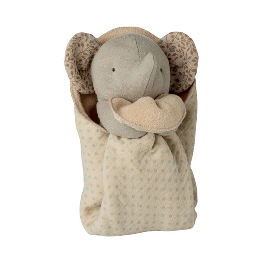 Lullaby Friends, Elephant, Mini - Iron Grey by Maileg