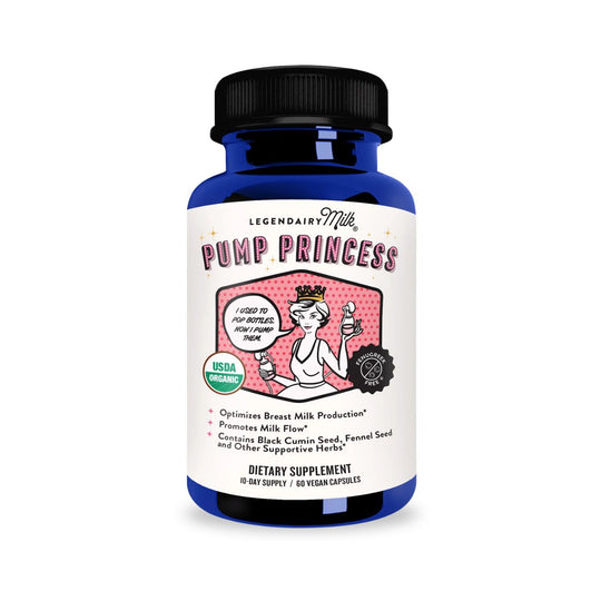 Pump Princess Organic Lactation Blend - 60 Capsules