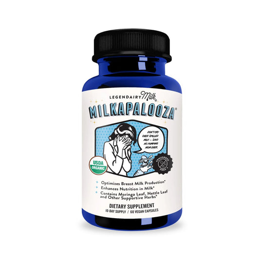Milkapalooza Organic Lactation Blend - 60 Capsules
