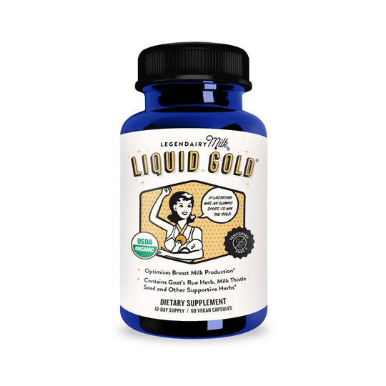 Liquid Gold Organic Lactation Blend - 60 Capsules