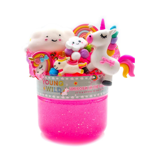 Unicorn in the Clouds Slime by Young + Wild and Friedman