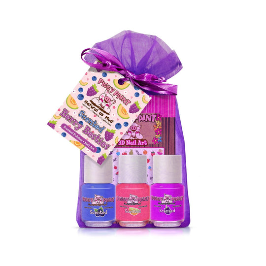 Nail Polish Set  - Scented Berry Bestie by Piggy Paint