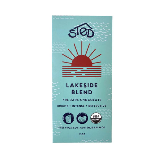 2oz Lakeside Blend Chocolate Bar by Sted Foods