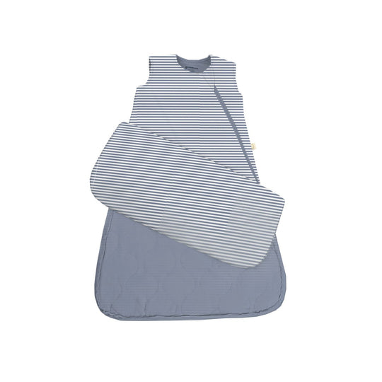1.0 Tog Sleep Bag - Blue Stripes by gunamuna