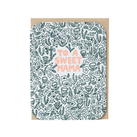 Sweet Mama Floral Card by Egg Press