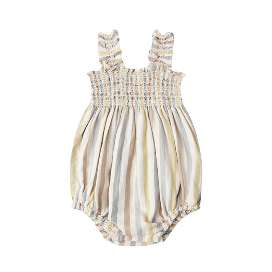 Julia Romper - Valencia Stripe by Rylee + Cru