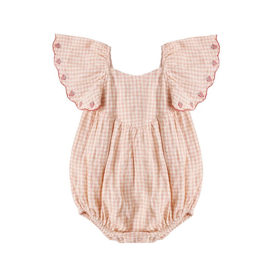 Roxy Romper - Petal Gingham by Rylee + Cru