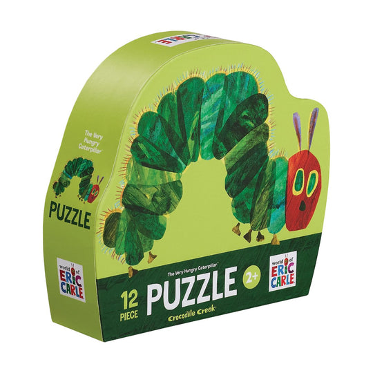 12pc Shaped Box Puzzle - Very Hungry Caterpillar by Crocodile Creek