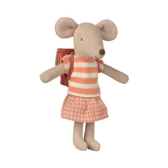 Tricycle Mouse, Big Sister - Coral 2026 by Maileg