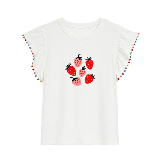 Kiera Top - Strawberries by Vignette
