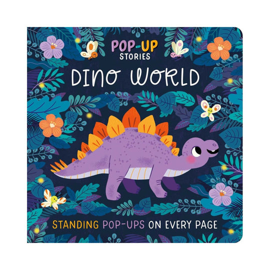 Pop-Up Stories: Dino World - Board Book