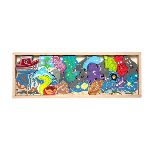 Ocean A to Z Puzzle by Begin Again