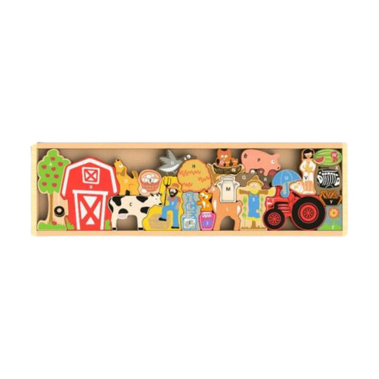 The Farm A to Z Puzzle by Begin Again