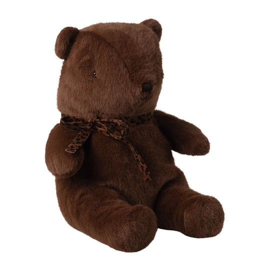 Teddy Bear Plush, Medium - Dark Chocolate by Maileg