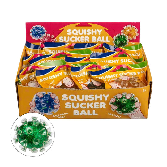 Squishy Sucker Ball (1 Unit Assorted) by Toysmith