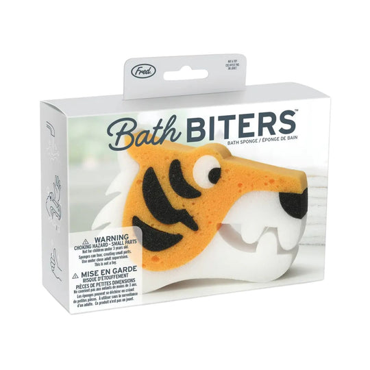 Bath Biters Bath Sponge - Tiger by Fred + Friends