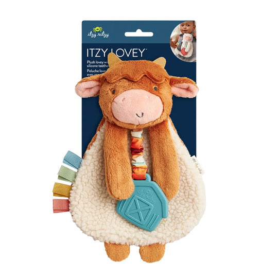 Itzy Friends Lovey Plush - Cow by Itzy Ritzy