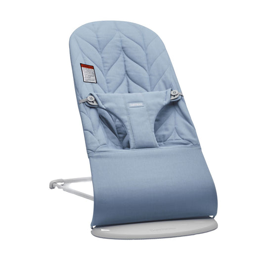 Bouncer Bliss - Blue Petal Quilt Cotton by Baby Bjorn