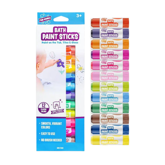 Bath Paint Sticks - Set of 12 by Tub Works