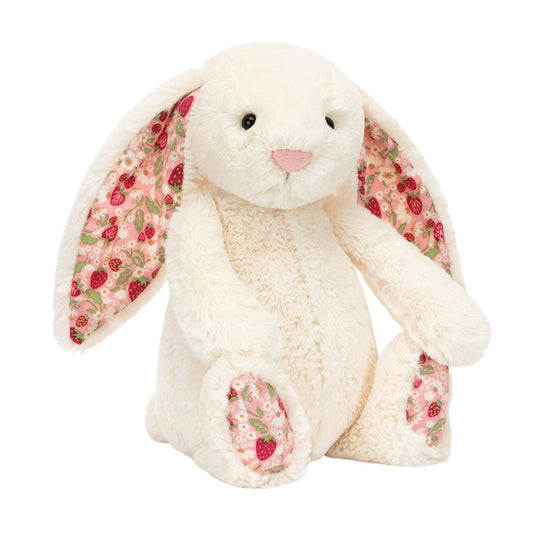 Bashful Cream Bunny 'Berry' - Original by Jellycat