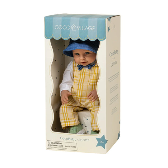 CocoBaby Jonas 18" Baby Play Doll by Coco Village