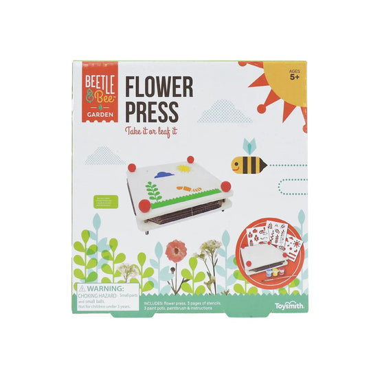 Beetle & Bee Flower Press by Toysmith