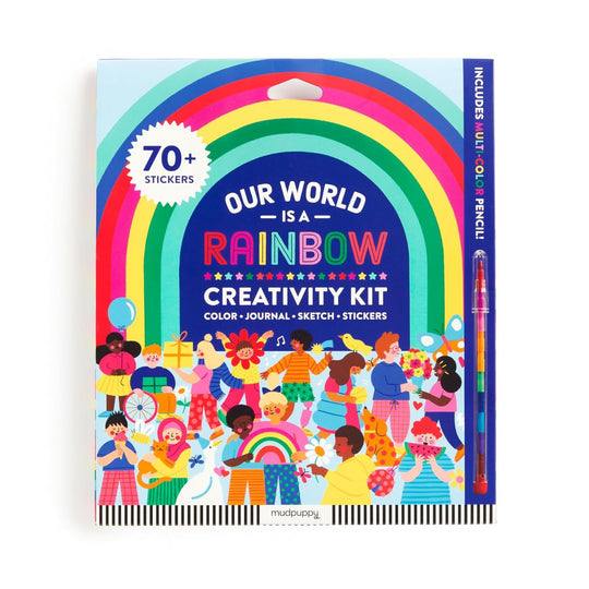 Our World is a Rainbow Creativity Kit by Mudpuppy
