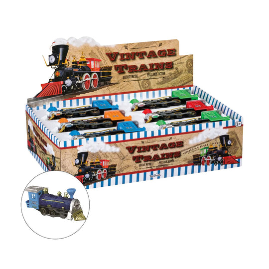 Diecast Vintage Trains (1 Unit Assorted) by Toysmith