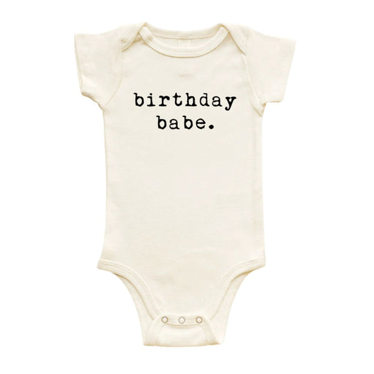 Birthday Babe Organic Bodysuit by Tenth & Pine