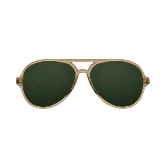 Hipsterkid Extra Fancy Aviator Sunglasses - Sand