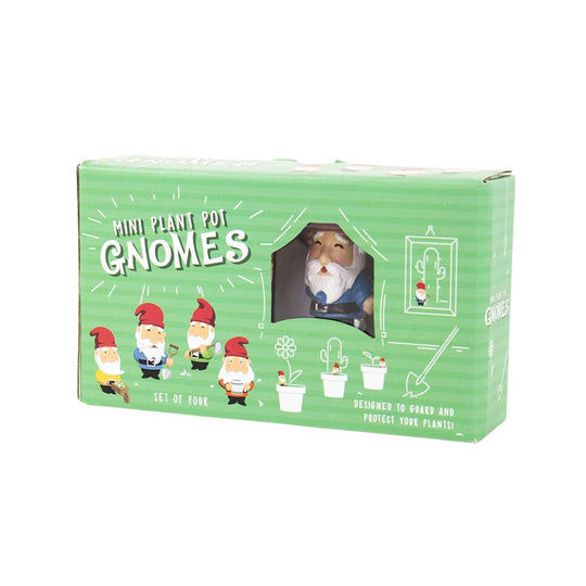 Mini Garden Gnomes - Set of 4 by Gift Republic